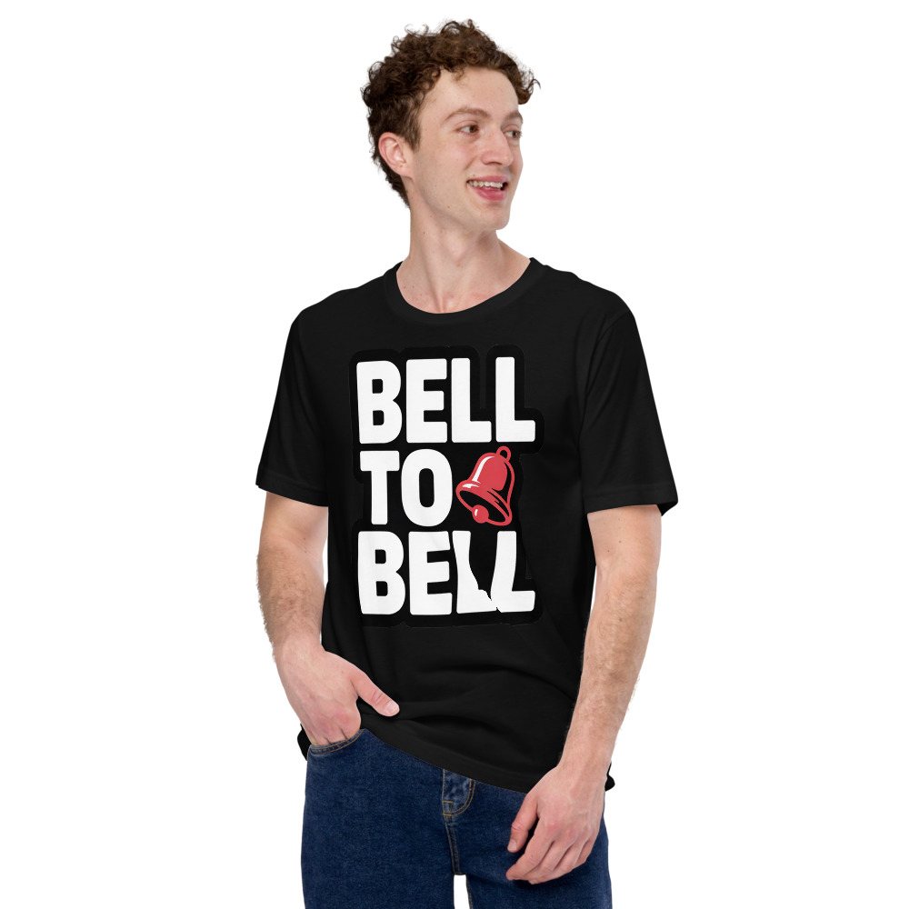 Entertainment Wrestling World Bell To Bell Tee Front