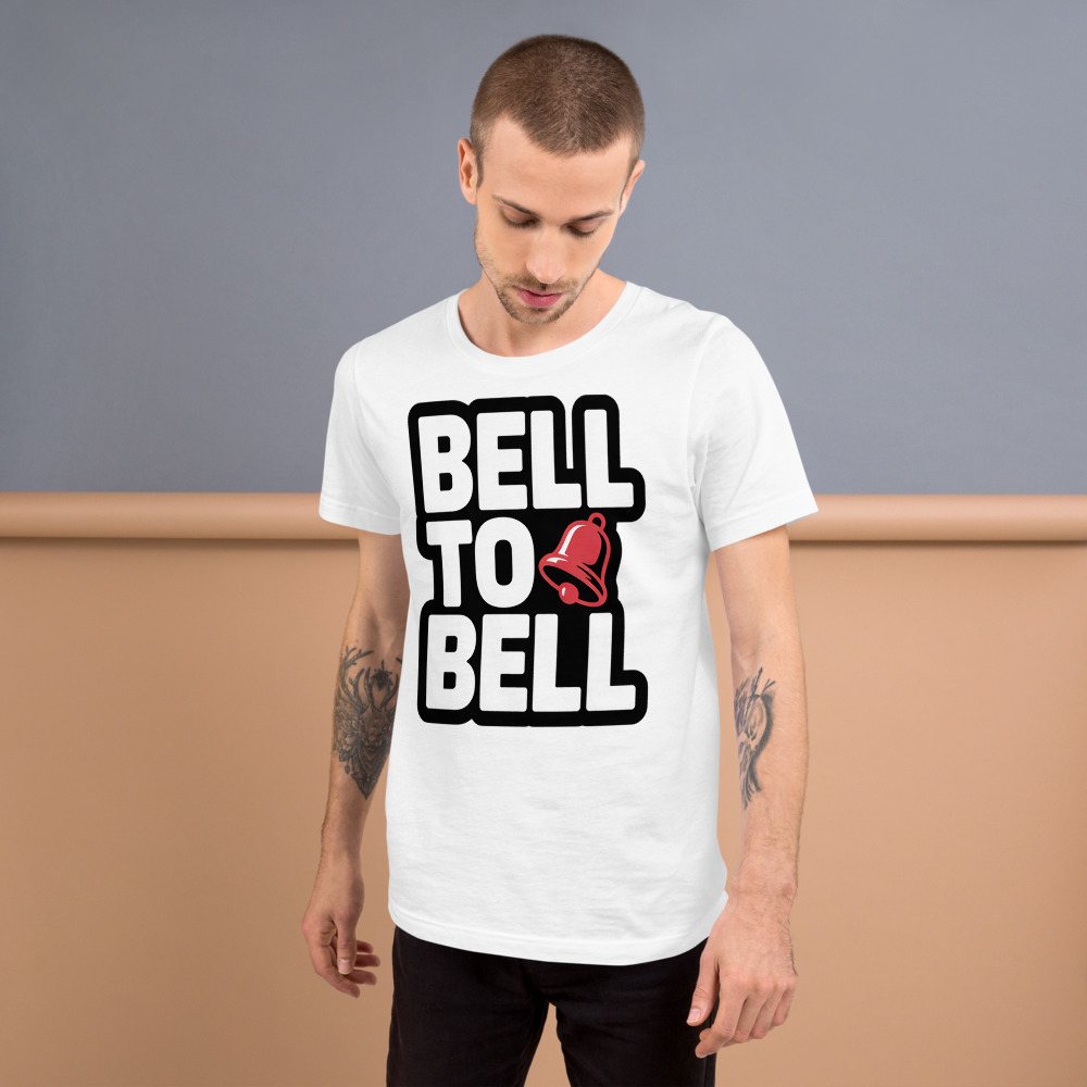Entertainment Wrestling World Bell To Bell Tee Front