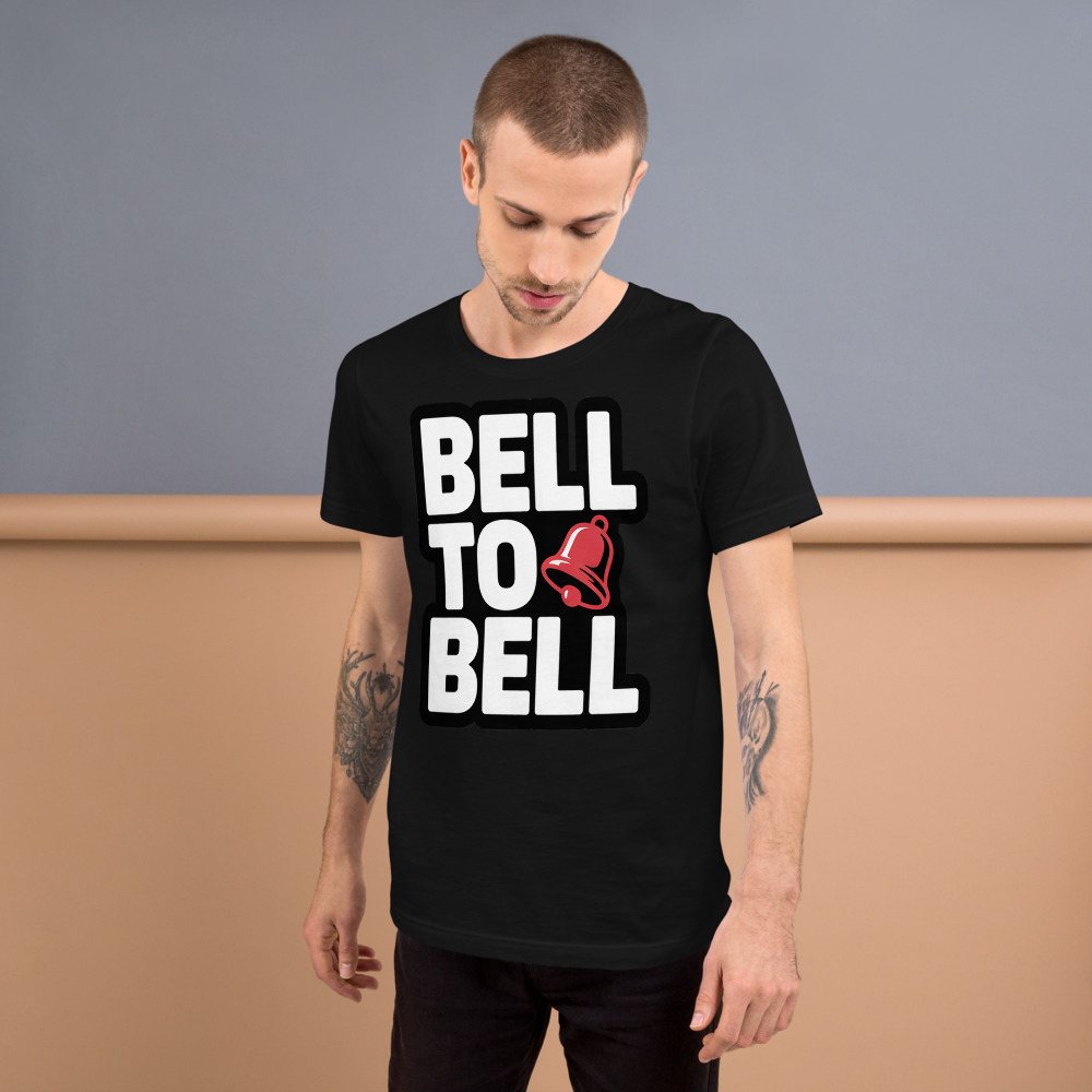 Entertainment Wrestling World Bell To Bell Tee Front