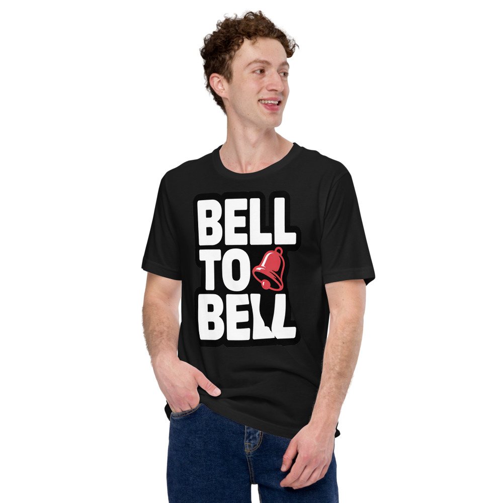Entertainment Wrestling World Bell To Bell Tee Front