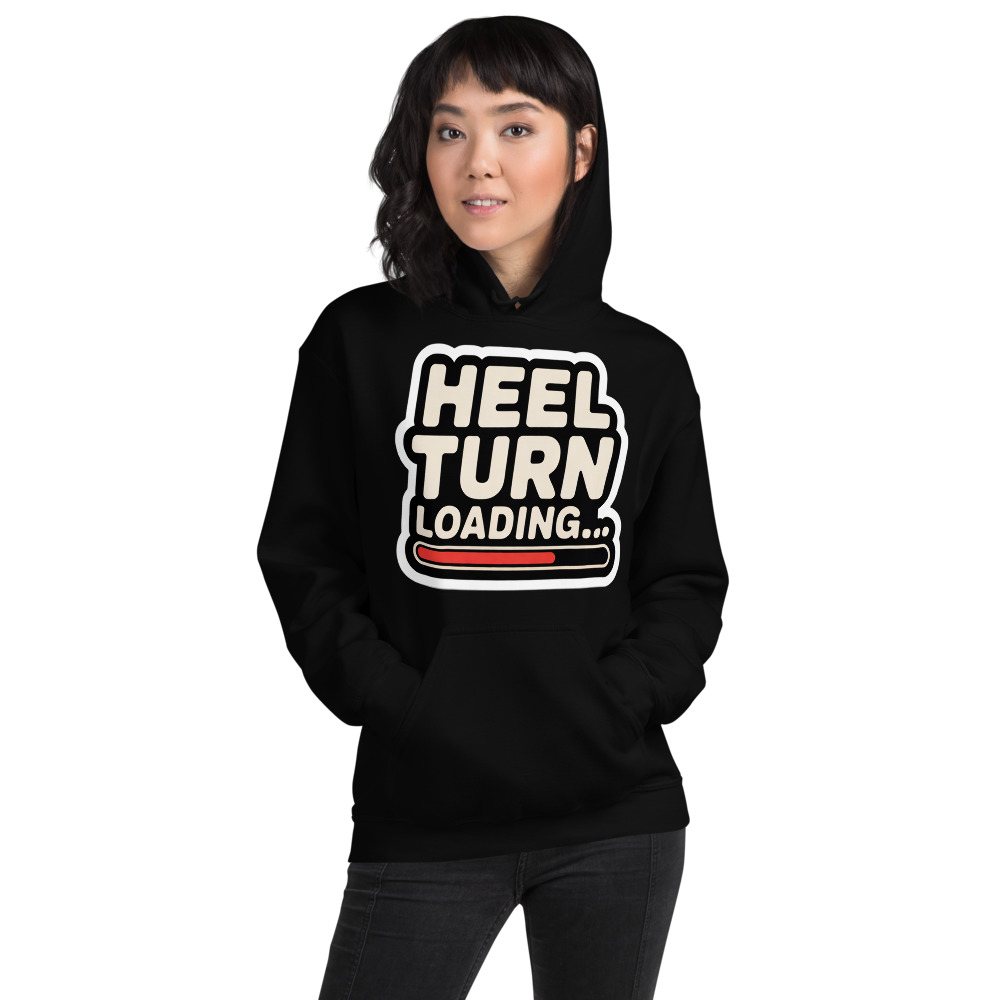 Entertainment Wrestling World Heel Turn Loading Hoodie Front