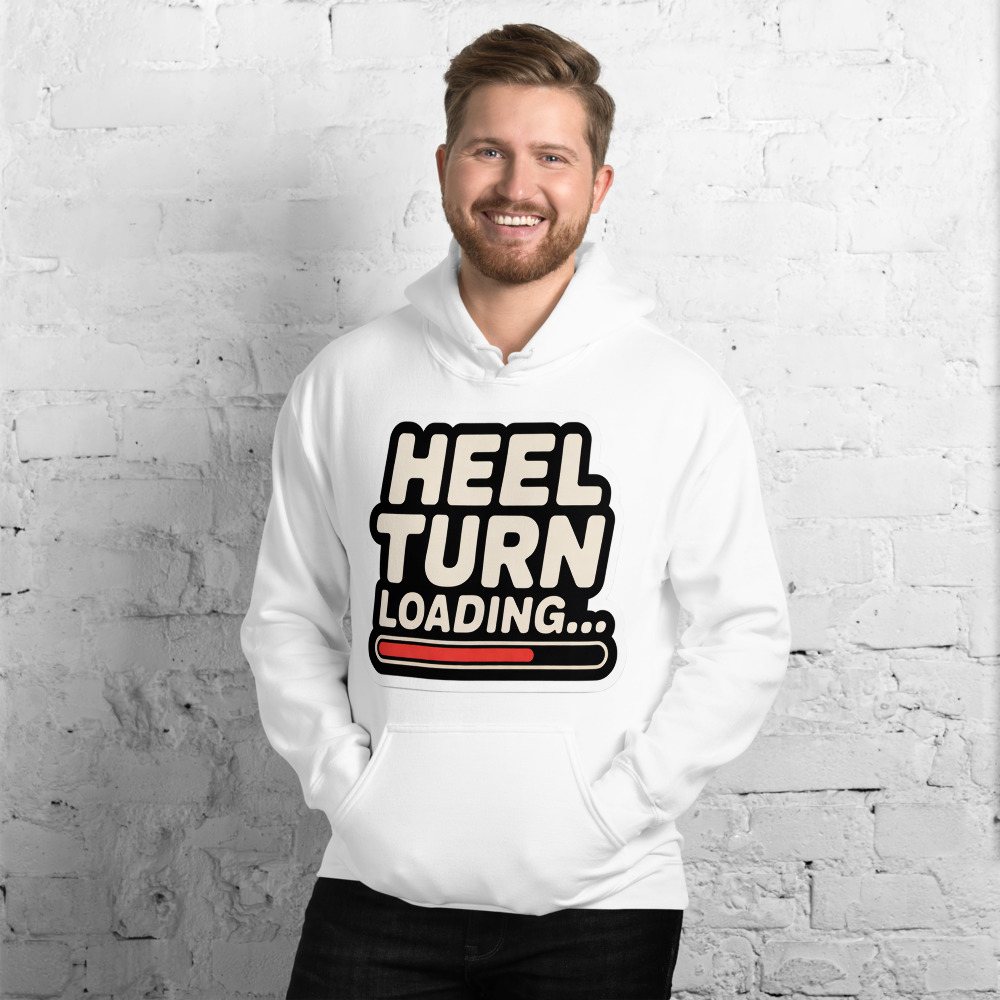 Entertainment Wrestling World Heel Turn Loading Hoodie Front