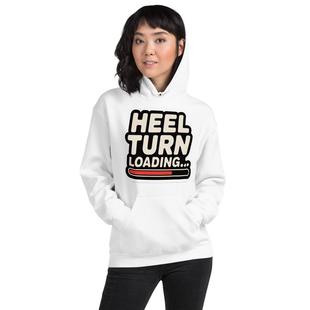 Entertainment Wrestling World Heel Turn Loading Hoodie Front