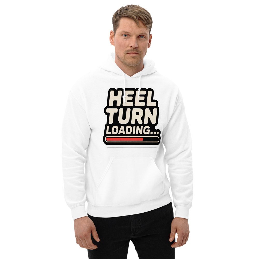 Entertainment Wrestling World Heel Turn Loading Hoodie Front