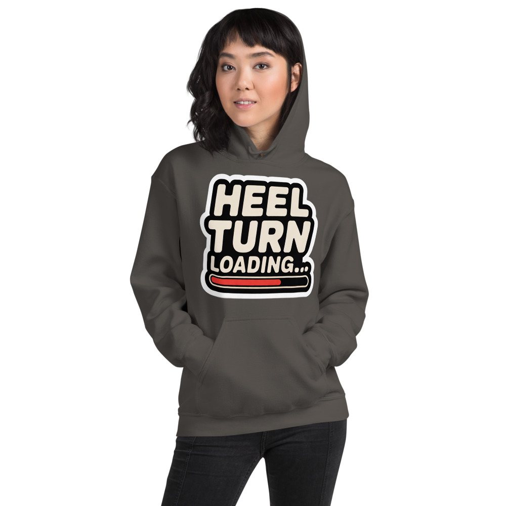 Entertainment Wrestling World Heel Turn Loading Hoodie Front