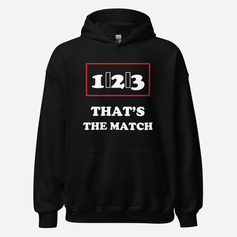 Entertainment Wrestling World One Two Three Hoodie