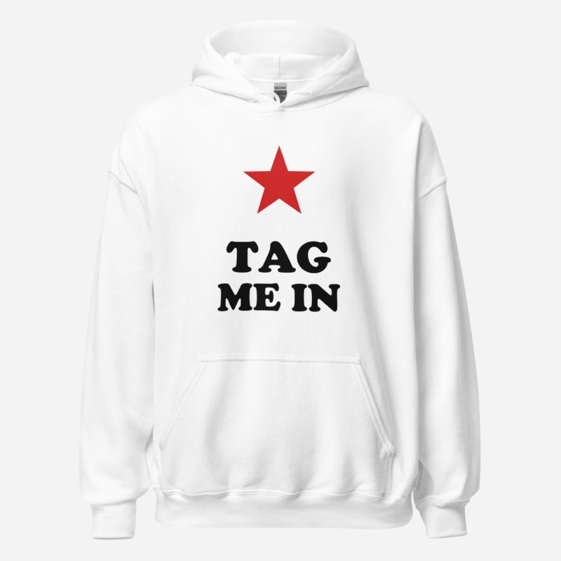 Entertainment Wrestling World Tag Me In Hoodie in White