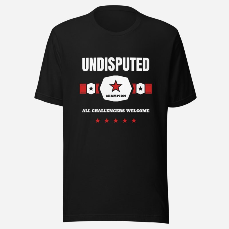 Entertainment Wrestling World Undisputed Tee