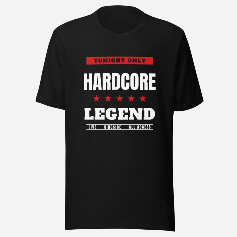 Entertainment Wrestling World Hardcore Legend Tee