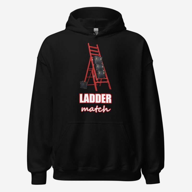Entertainment Wrestling World Ladder Match Premium Hoodie in Black