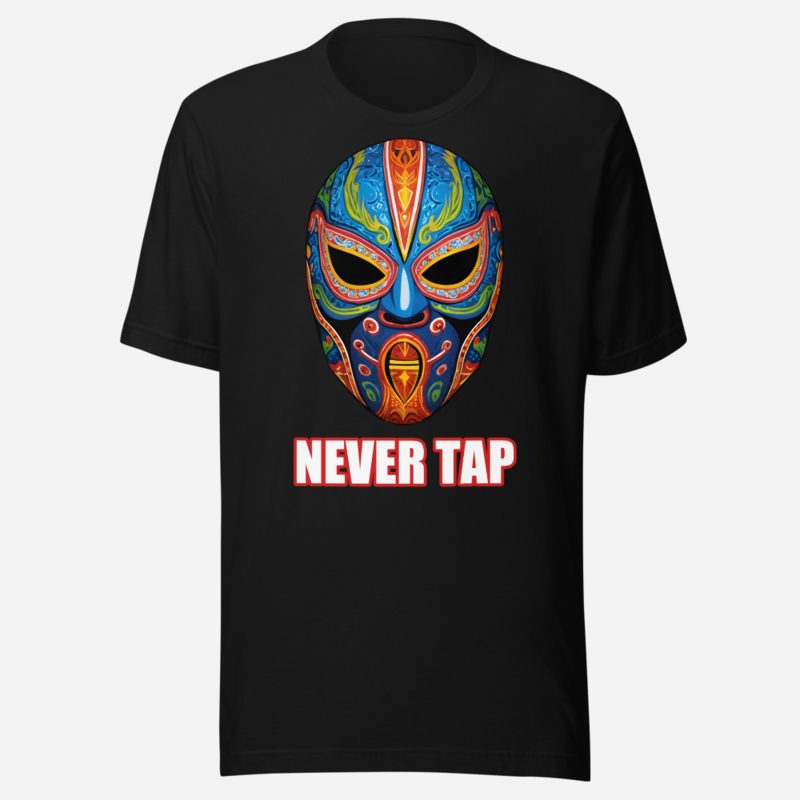 Entertainment Wrestling World Never Tap Mask Tee