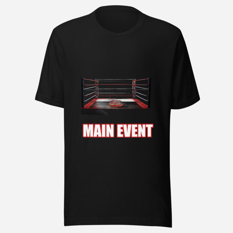 Entertainment Wrestling World Main Event Ring Tee